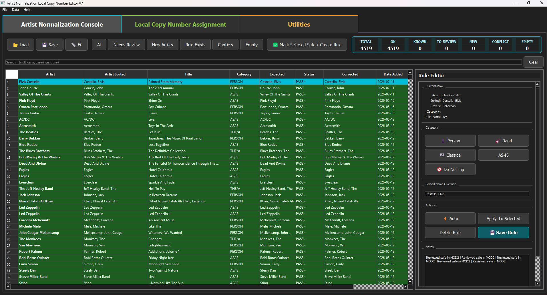 Discogs Toolkit screenshot